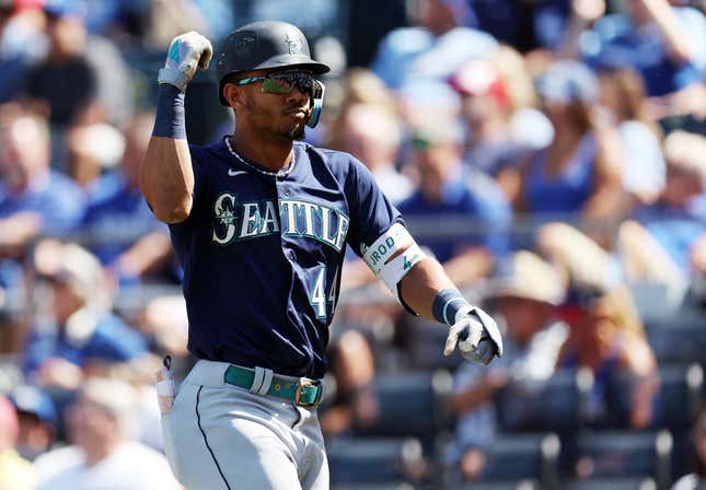 Julio Rodriguez still making history in second Mariners' season