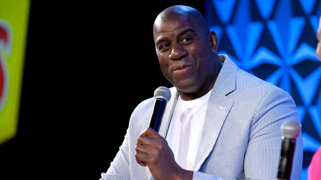 Magic will not be watching the HBO Lakers scripted series.