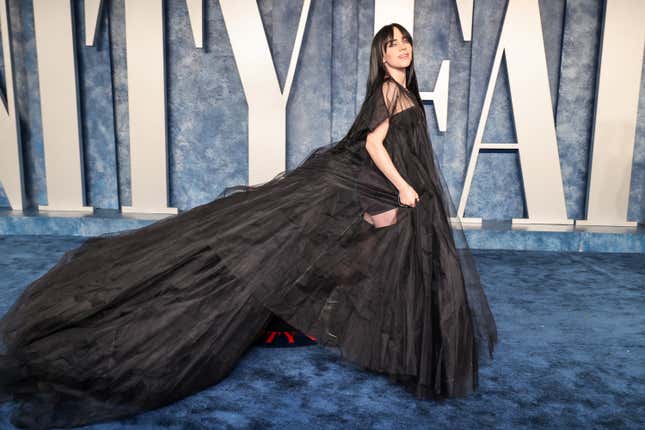2023 Oscars Afterparties: Billie Eilish at the 2023 Vanity Fair Oscars Party