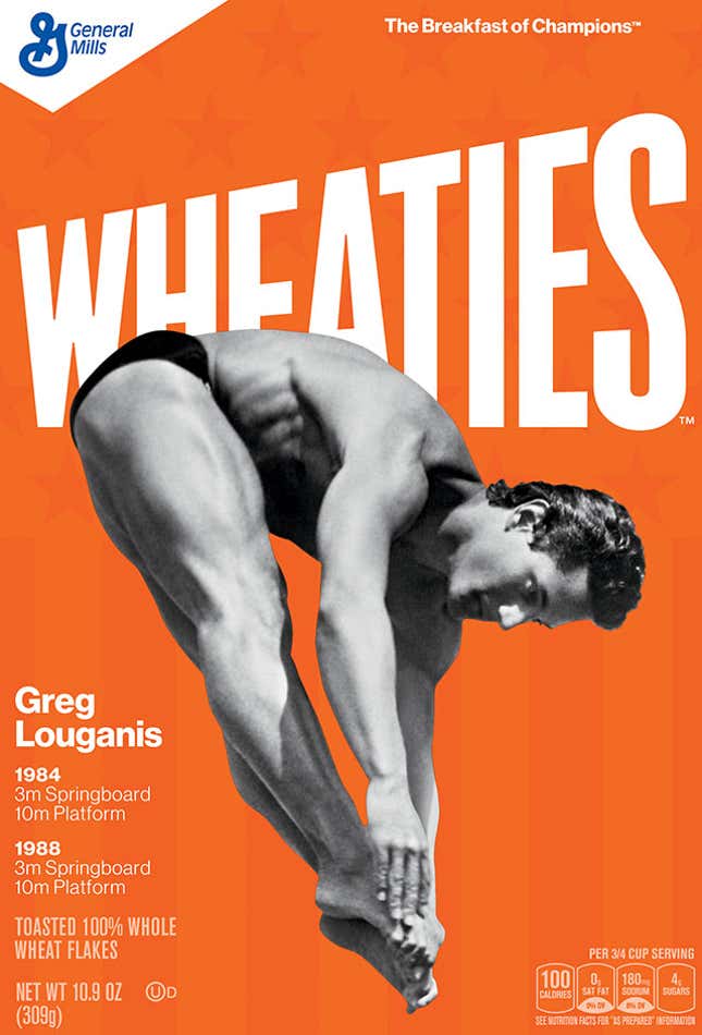 Image for article titled Every Olympic athlete that’s been on the Wheaties box