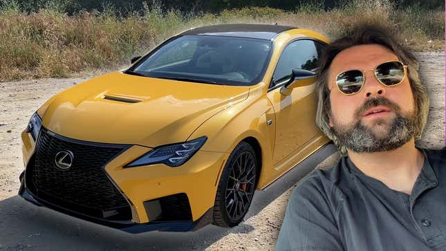 Listen To The Lexus RC F Sing Through The California Mountains