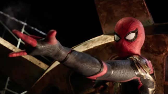 Image for article titled New Marvel Trailer Reveals That Spider-Man Up To His Wild, Web-Slinging Antics Yet Again
