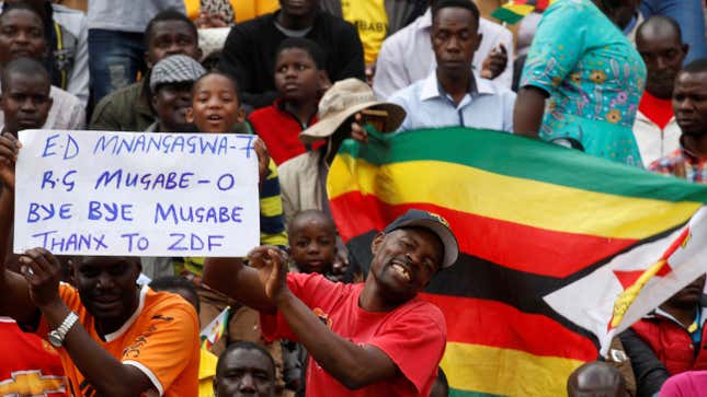 Zimbabwe inaugurates Emmerson Mnangagwa as president, Mugabe exits