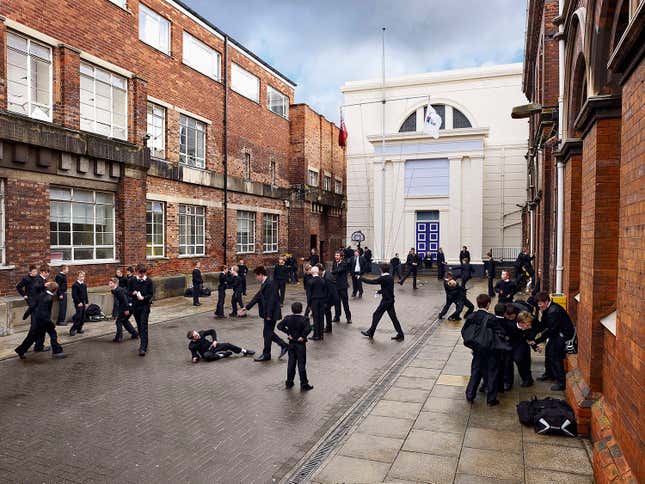 Image for article titled Photos: How school playgrounds look around the world