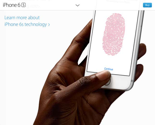 Hey! People like me are totally securing their phones via fingerprint!