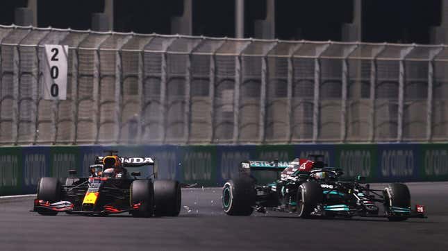 Image for article titled The Biggest Red Flag At The Saudi Arabian Grand Prix Was F1&#39;s Stewardship