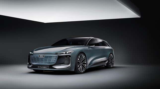 Image for article titled I&#39;m Going To Need Audi To Give Us This Gorgeous A6 Avant E-Tron