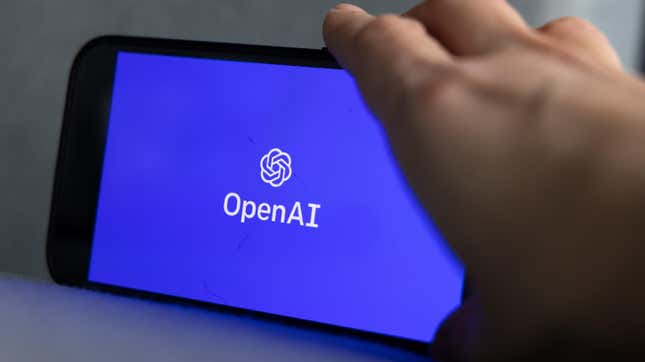 OpenAI on smartphone