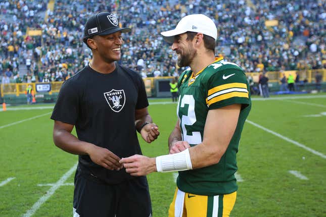 Image for article titled Aaron Rodgers is a strange dude. How strange you ask?