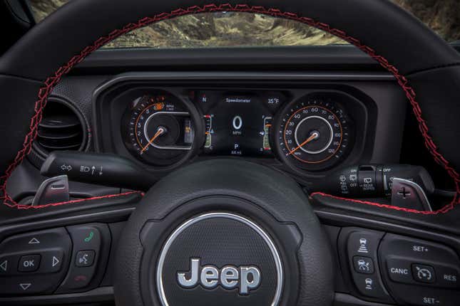 A Jeep Wrangler 2024.