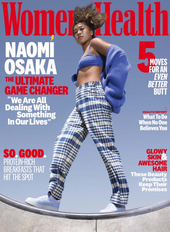 Naomi Osaka for Women’s Health September Cover Story