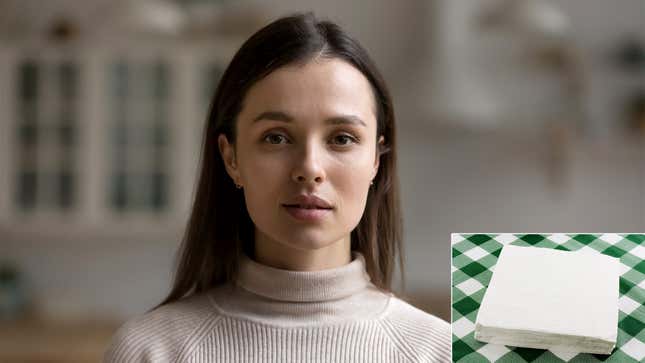 Image for article titled Woman At Potluck Disappointed After No One Even Tried Napkins She Brought