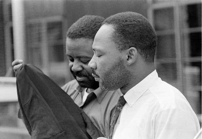 King and Abernathy are released after eight days in Birmingham jail.