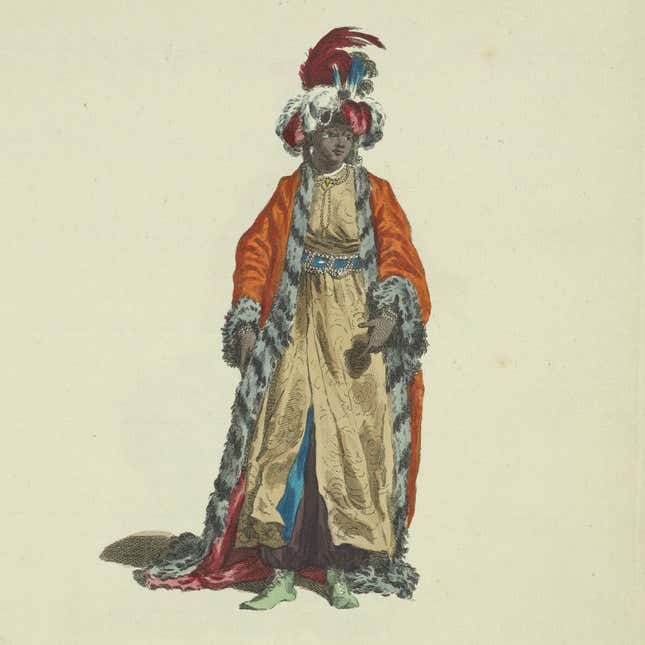 A black sultana in 1749, 1757-1772