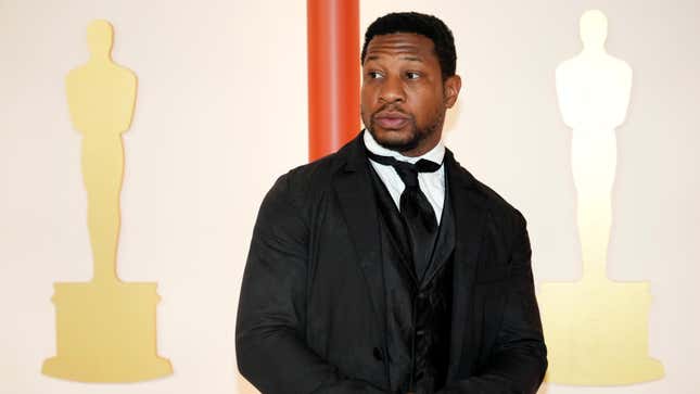 Image for article titled Jonathan Majors&#39; Lawyer Claims He Was Actually the Assault Victim