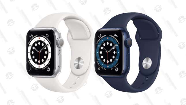 Apple Watch Series 6 Wi-Fi 40mm (White) | $346 | Amazon
Apple Watch Series 6 Wi-Fi 40mm (Deep Navy) | $349 | Amazon