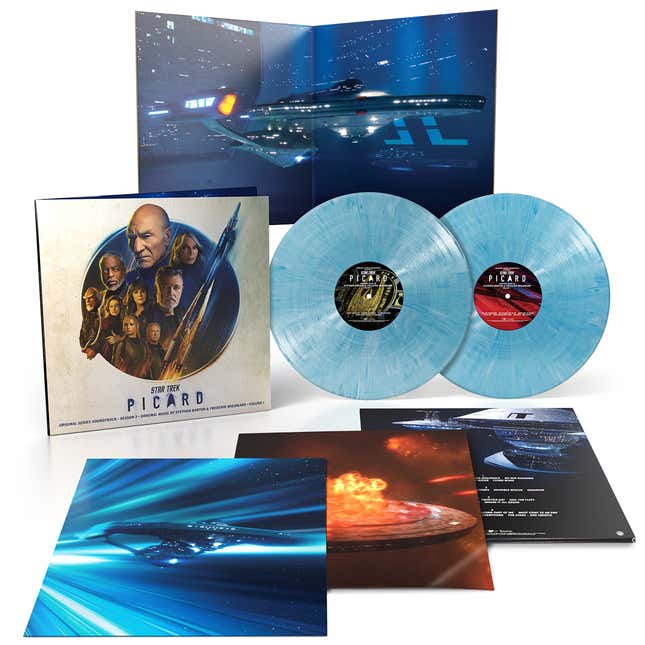 Image for article titled Star Trek: Picard goes retro with vinyl release