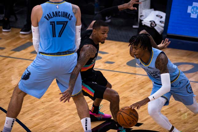 The Grizzlies are going to need a big game from Ja Morant against the Spurs in the Play-In.