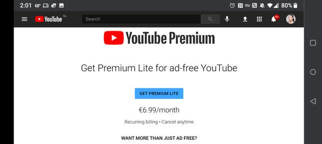 A Cheaper YouTube Premium May Be Coming Soon