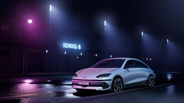 Imagen para el artículo titulado Hyundai presenta el Ioniq 6, su coche eléctrico más atractivo