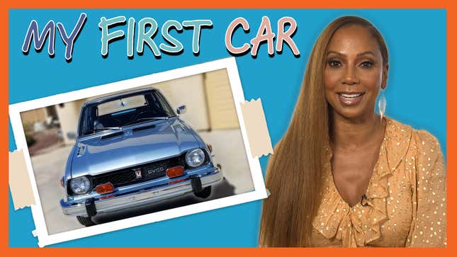 My First Car: Holly Robinson Peete’s Eclectic, Electric Blue Honda Civic
