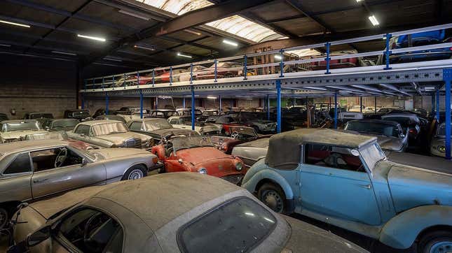Image for article titled Massive 230-Car Barn Find in the Netherlands Is Going to Auction