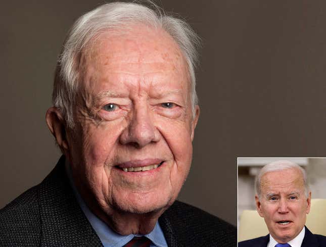 Image for article titled Jimmy Carter Promises To Deliver Biden’s Eulogy
