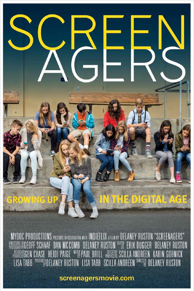 Image for article titled Google, Microsoft, and other corporate giants are quietly showing a movie about teen internet addiction