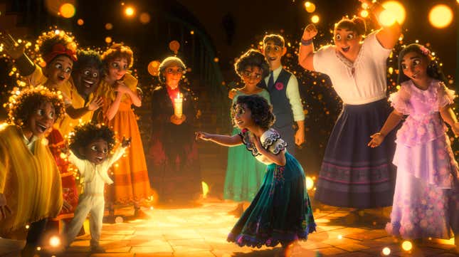 <i>Encanto </i>retains the top spot in a static weekend box office—but with a special appearance from Jesus