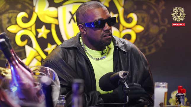 Image for article titled This Kanye West, Excuse Me, &#39;Ye&#39; Interview on Drink Champs Was Exactly What You Expected But So Much More