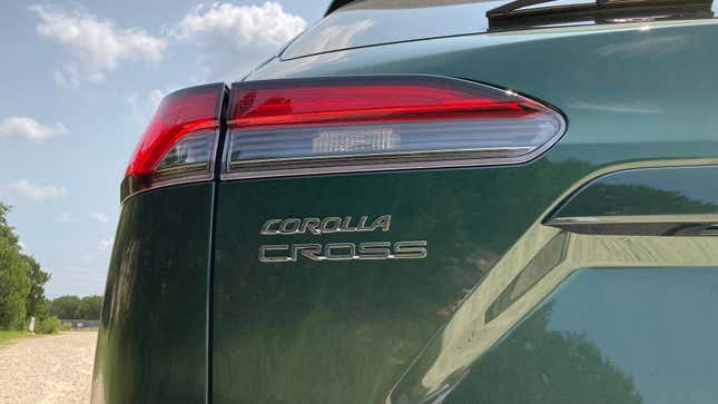 Image for article titled Toyota Wants You To Believe The 2022 Corolla Cross Is Not A Crossover