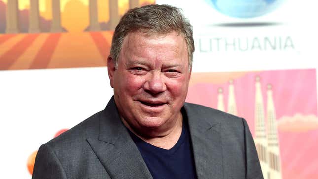 Image for article titled William Shatner Overjoyed To Take Blue Origin Flight After Learning Space Actually Real