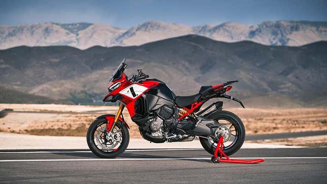 Image for article titled The New Multistrada V4 Pikes Peak Is The Performance SUV Of Motorcycles