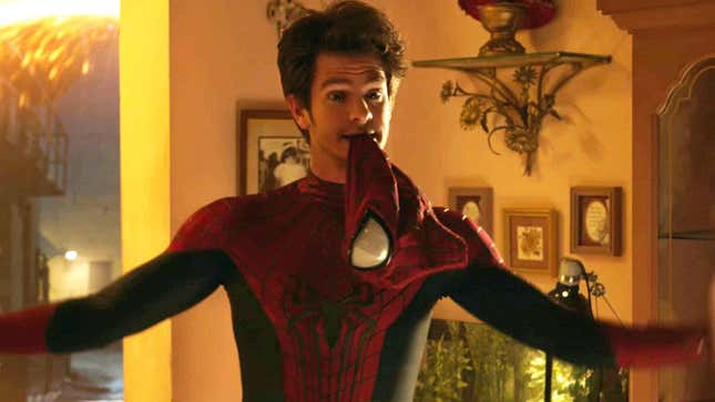 Andrew Garfield as Spider-Man in Spider-Man: No Way Home