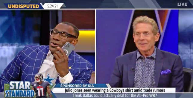 Julio Jones Calls Into Undisputed To Tell Shannon Sharpe His