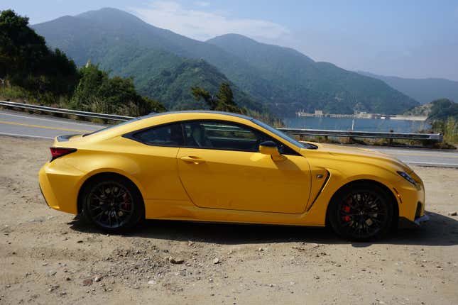 Image for article titled 2023 Lexus RC F Has An Engine That’ll Make You Forgive Its Sins