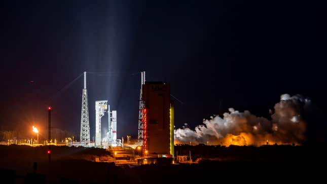 ULA’s Vulcan Centaur rocket during its flight readiness test on June 7, 2023.