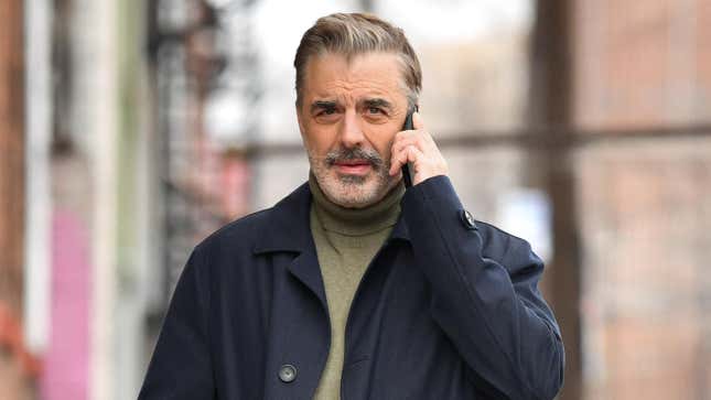 Image for article titled Chris Noth Addresses Sexual Assault Claims Against Him While Launching Menswear Collab