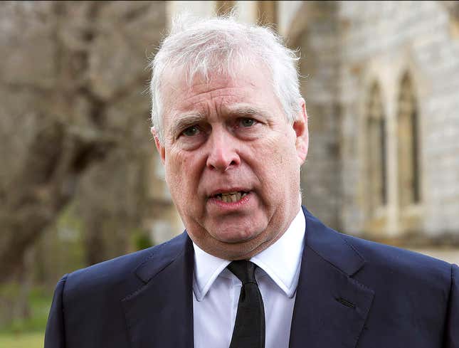 Image for article titled Grieving Prince Andrew Asks For 12-Year-Old During This Difficult Time