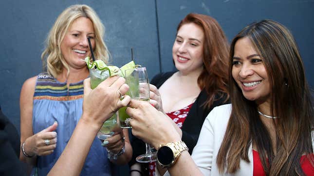 LOS ANGELES, CA - JUNE 08: Guests attend cocktails at goop-in@Nordstrom at The Grove hosted by Gwyneth Paltrow, Olivia Kim & Rick Caruso on June 8, 2017 in Los Angeles, California. (Photo by Phillip Faraone/Getty Images for goop)