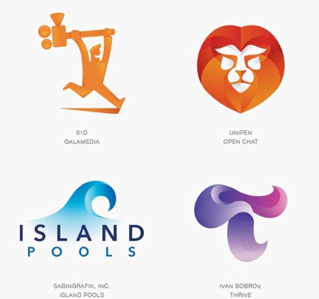 Image for article titled A branding expert’s visual breakdown of the year’s most popular logo trends