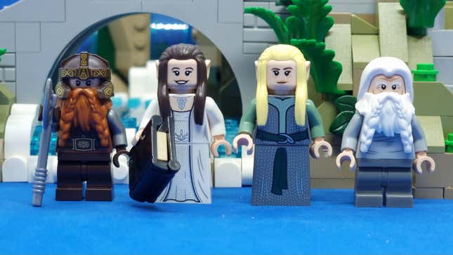 Image for article titled Lego's Huge Rivendell Set Is as Epic a Feat as the Lord of the Rings Movies