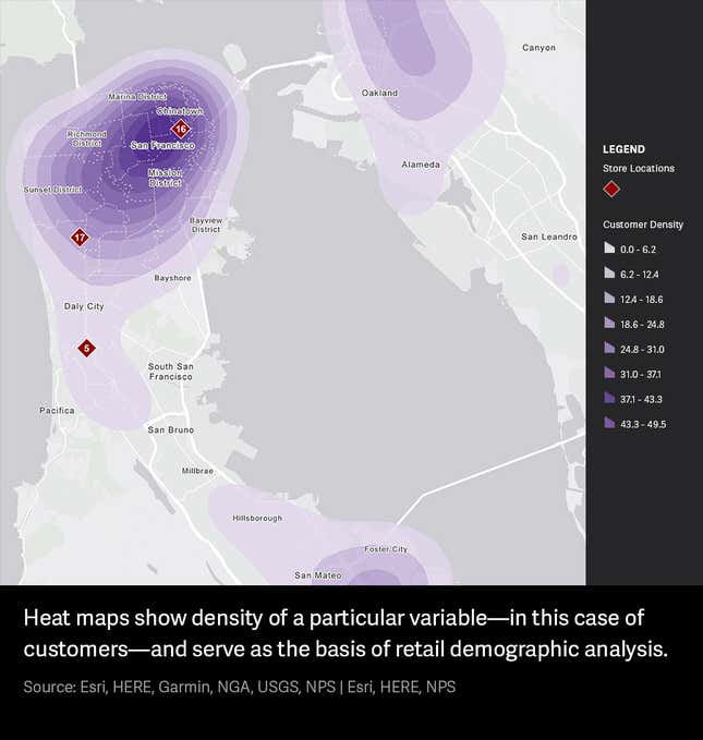 Image for article titled Businesses are finding previously undetectable data trends using location intelligence