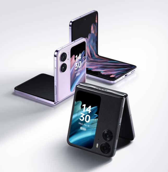 El Oppo Find N2 Flip llega al mercado internacional para competir con Samsung