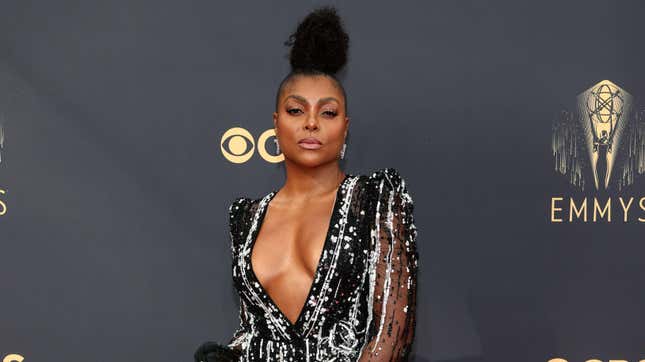 Taraji P. Henson attends the 73rd Primetime Emmy Awards at L.A. LIVE on September 19, 2021 in Los Angeles, California.
