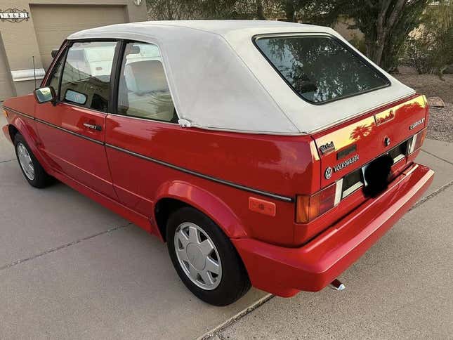 Image for article titled At $13,200, Is This 1988 VW Cabriolet Ready For Summer Fun?