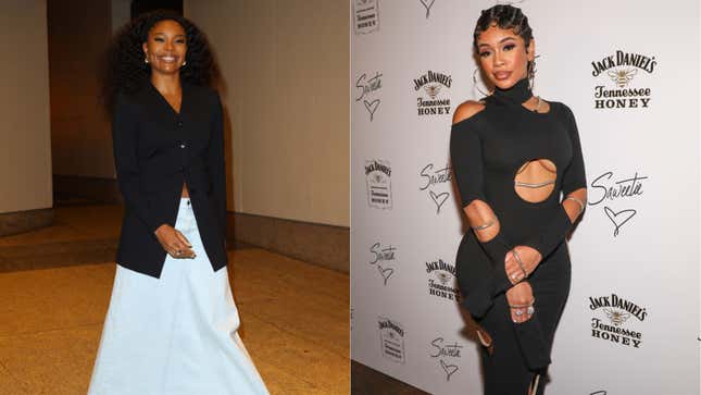Gabrielle Union is first cousins with rapper/songwriter Saweetie.