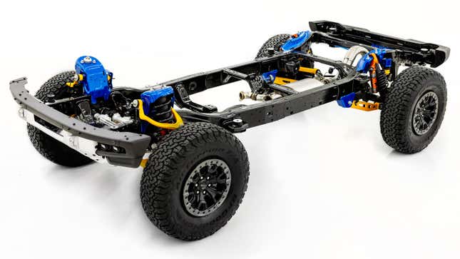 Image for article titled The 2022 Ford Bronco Raptor Is a Force to Reckon With, Off-Road and On