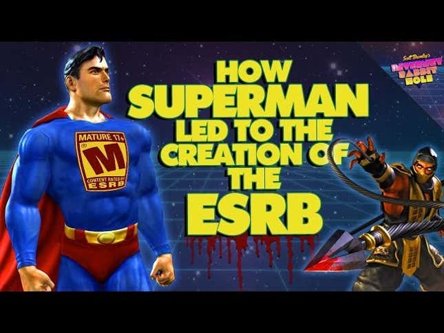 Superman Is One Of The Reasons We Have a Video Game Ratings System