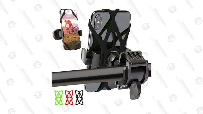 Snag 57% Off the Mongoora Bike and Motorcycle Phone Mount and Mount Your Phone So Well That if You Bike off a Cliff, It’ll Still Be Attached